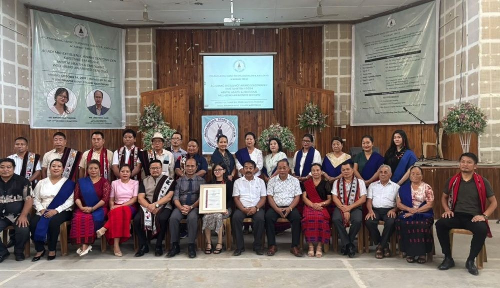 OSTD honours Impunenla Pongen  with Academic Excellence Award